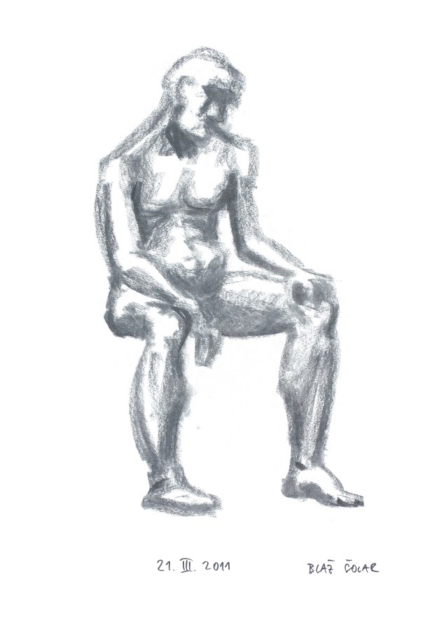 human body - sitting