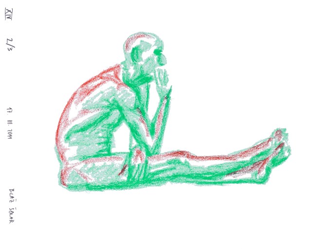 human body - sitting