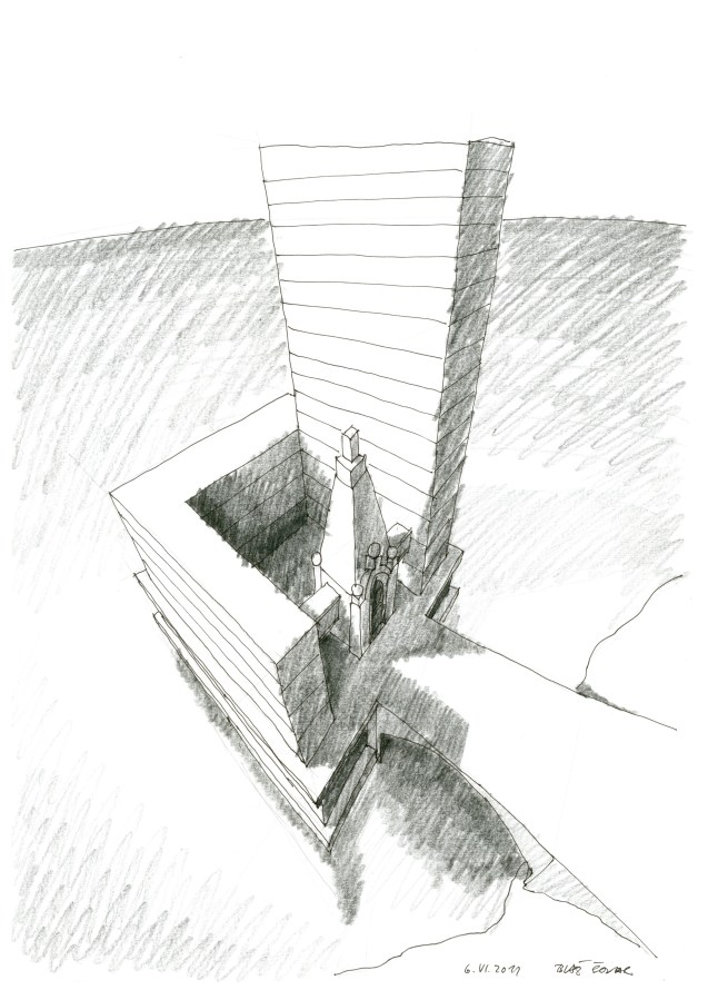 Croquis for Palace on the Water