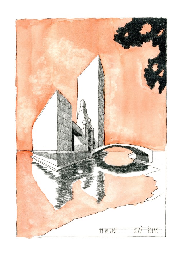 Drawing Palace on the Water